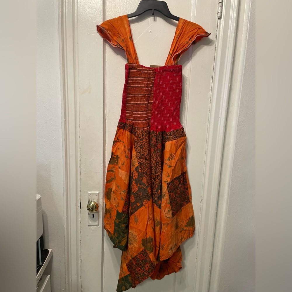 Ashley Taylor Red and Orange Dance Costume - Picture 2 of 4